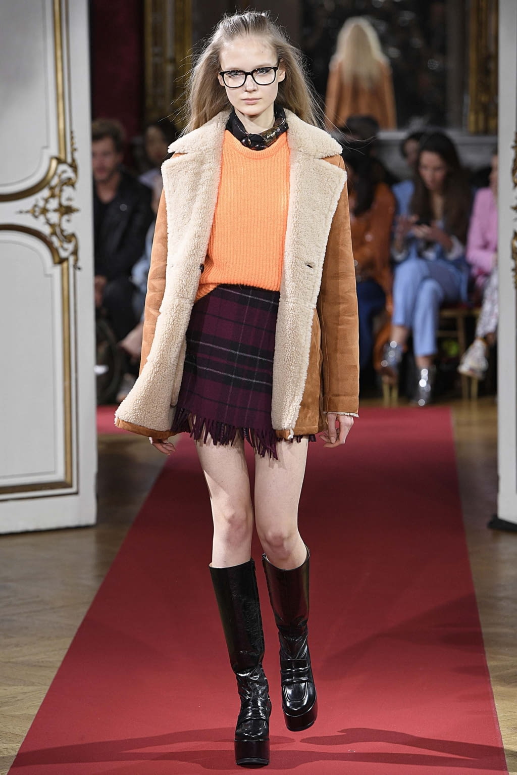 Fashion Week Paris Fall/Winter 2018 look 14 from the Paul & Joe collection 女装
