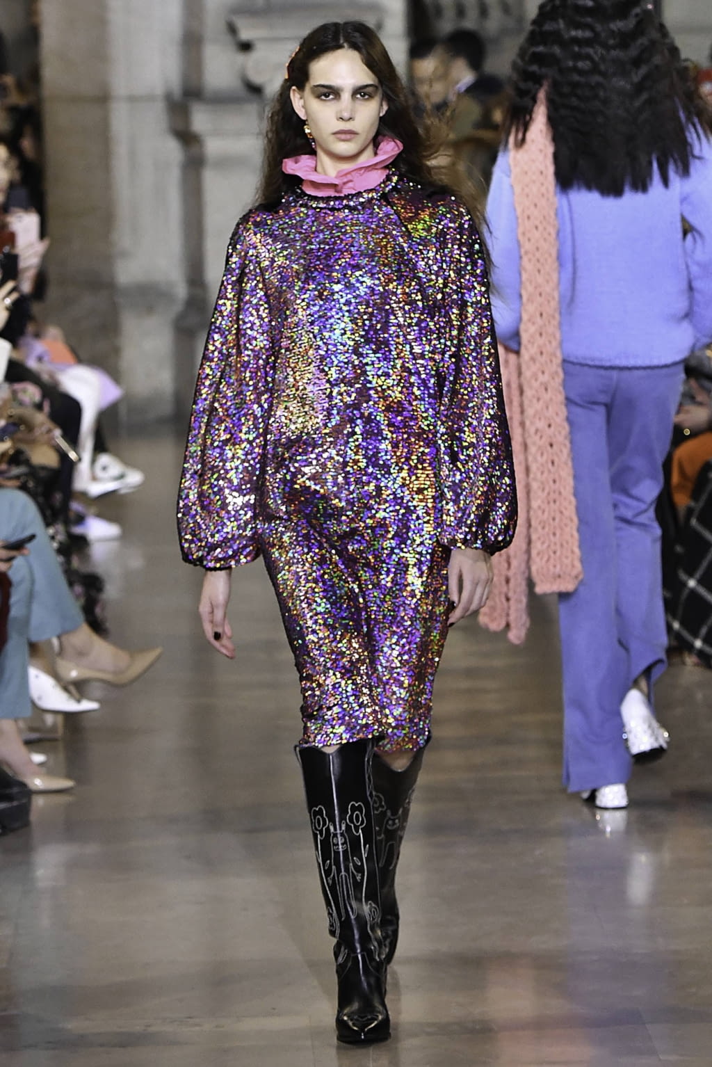 Fashion Week Paris Fall/Winter 2019 look 8 from the Paul & Joe collection 女装