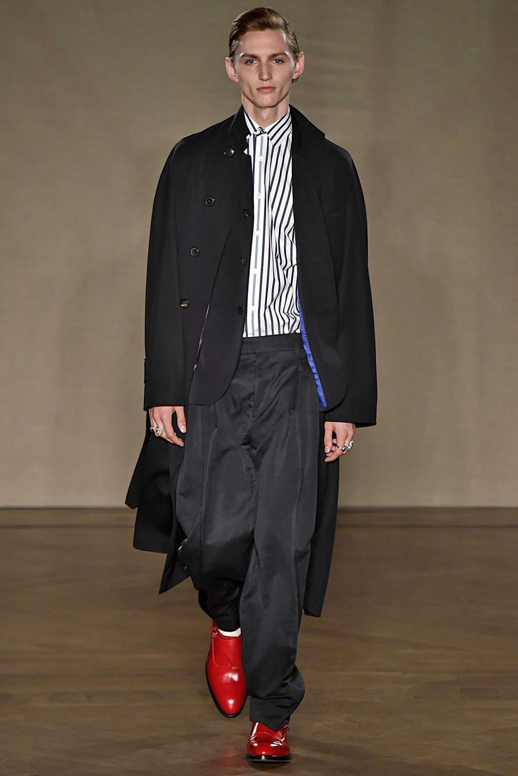 Fashion Week Paris Spring/Summer 2019 look 10 from the Paul Smith collection 男装