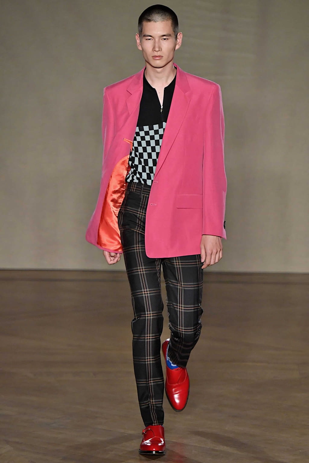 Fashion Week Paris Spring/Summer 2019 look 34 from the Paul Smith collection 男装
