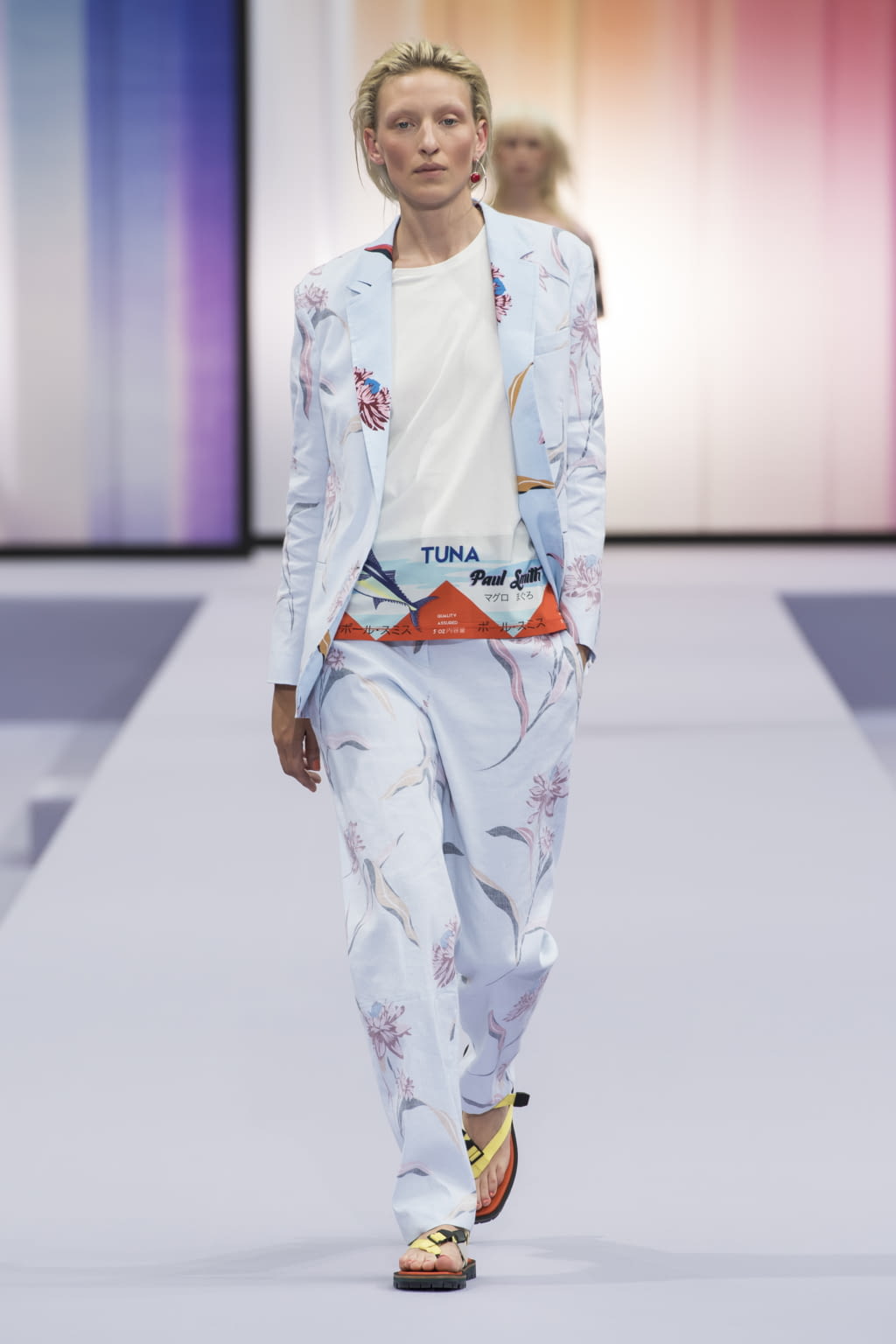 Fashion Week Paris Spring/Summer 2018 look 6 de la collection Paul Smith menswear