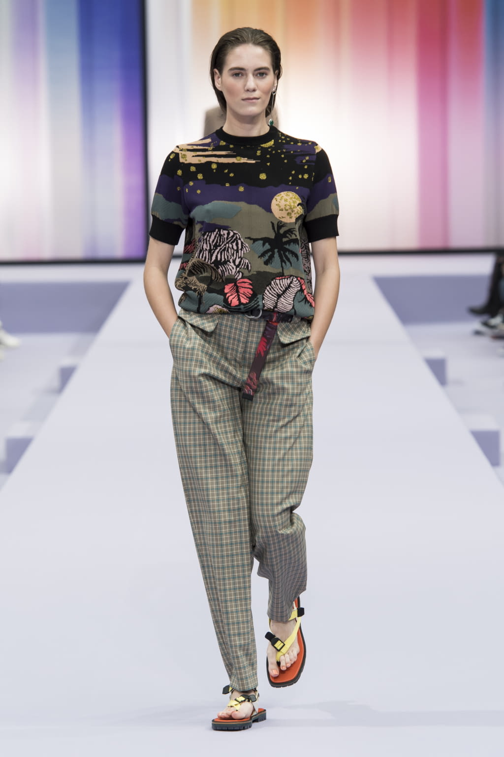 Fashion Week Paris Spring/Summer 2018 look 10 de la collection Paul Smith menswear