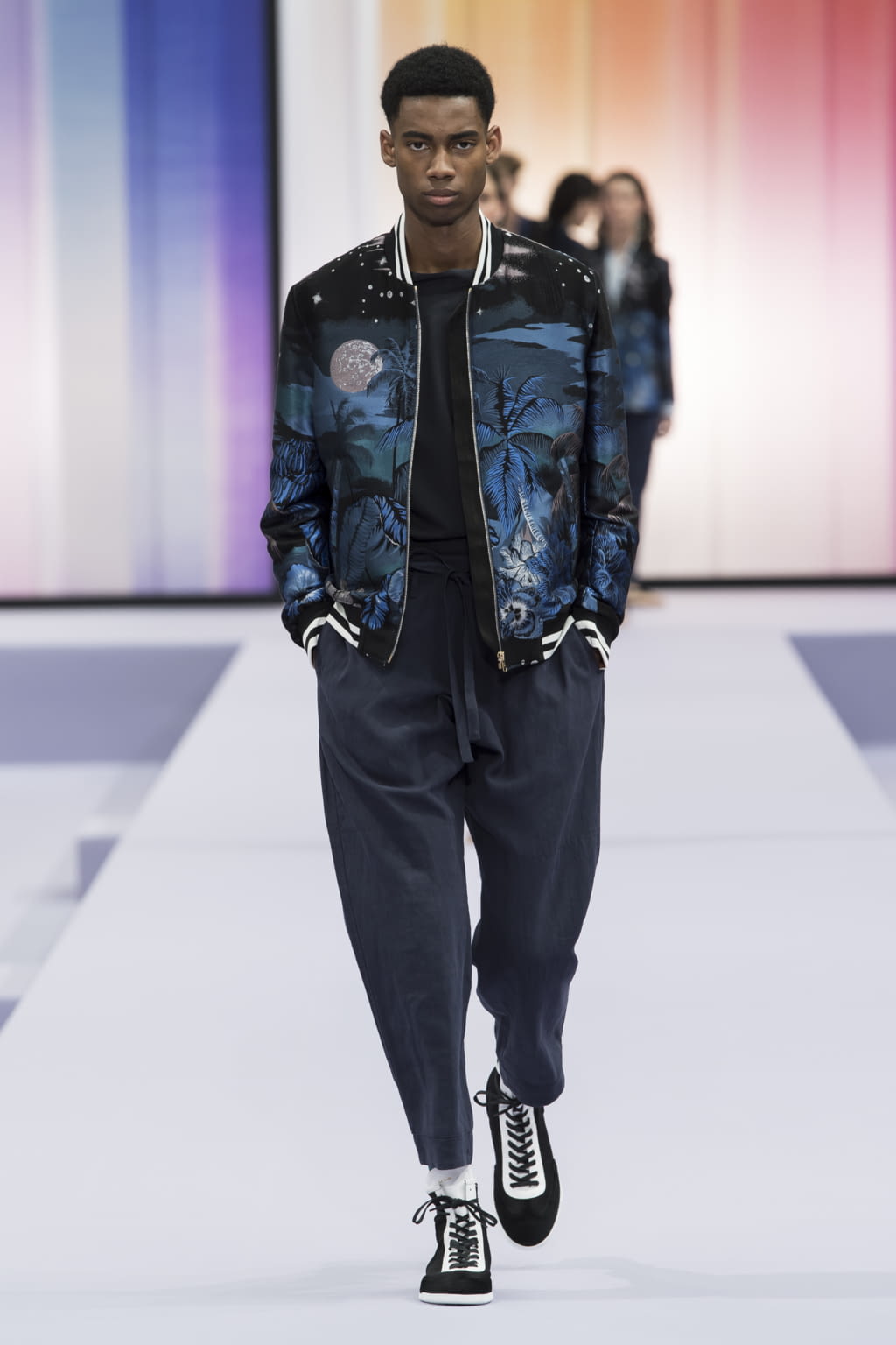 Fashion Week Paris Spring/Summer 2018 look 18 from the Paul Smith collection menswear