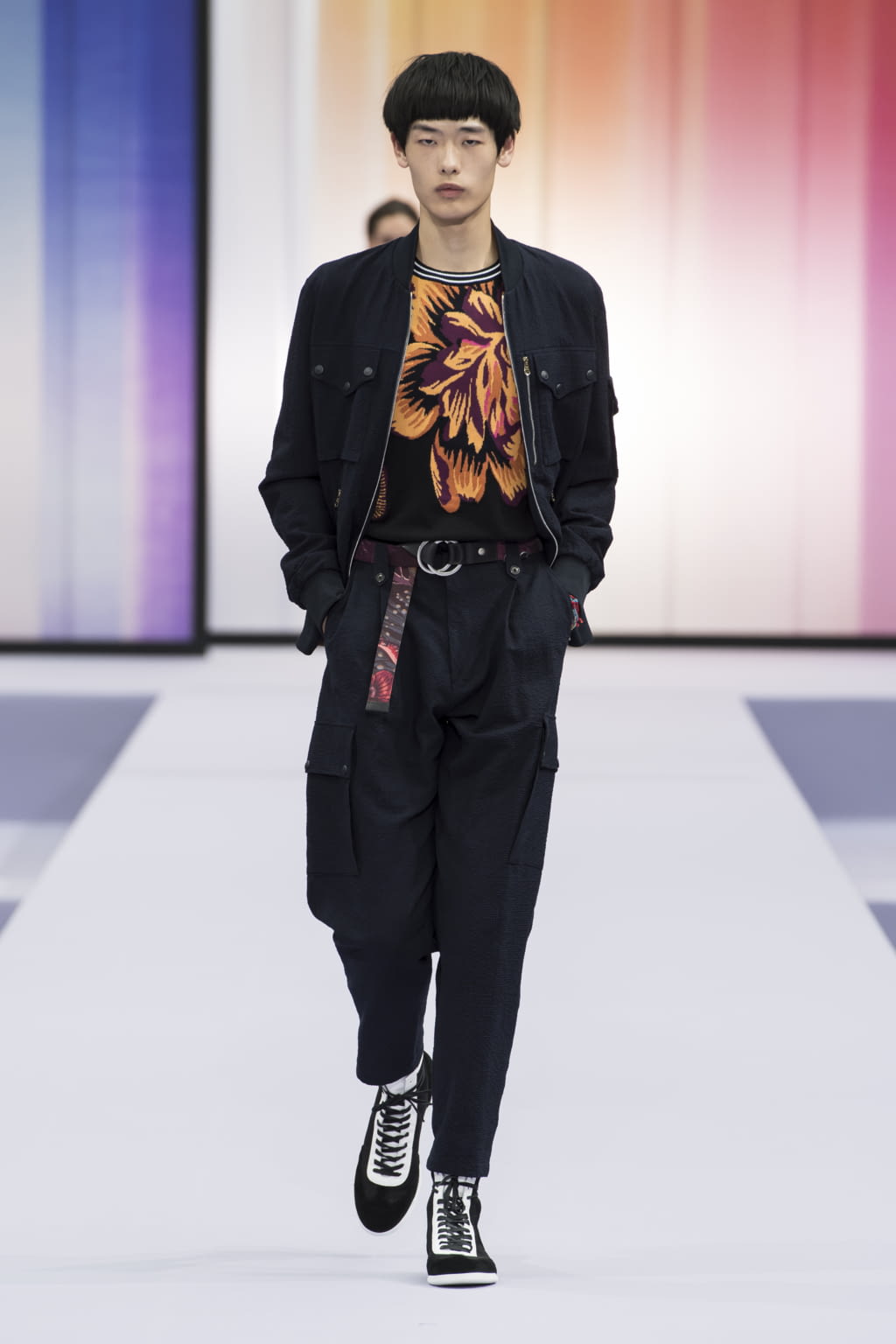 Fashion Week Paris Spring/Summer 2018 look 23 from the Paul Smith collection menswear