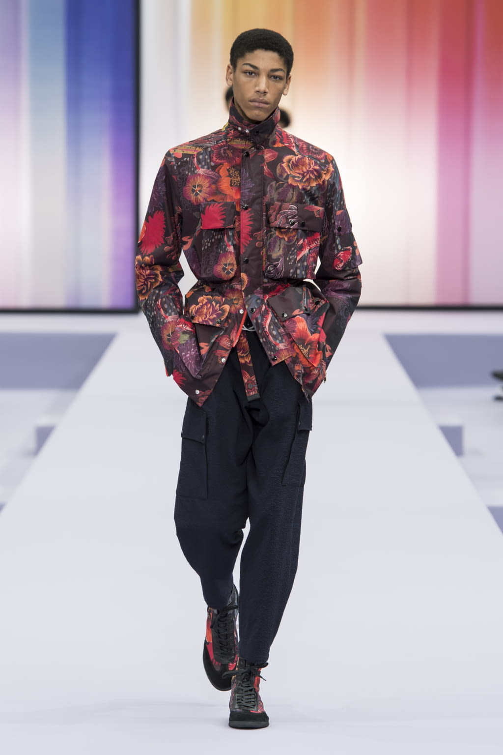 Fashion Week Paris Spring/Summer 2018 look 25 from the Paul Smith collection menswear