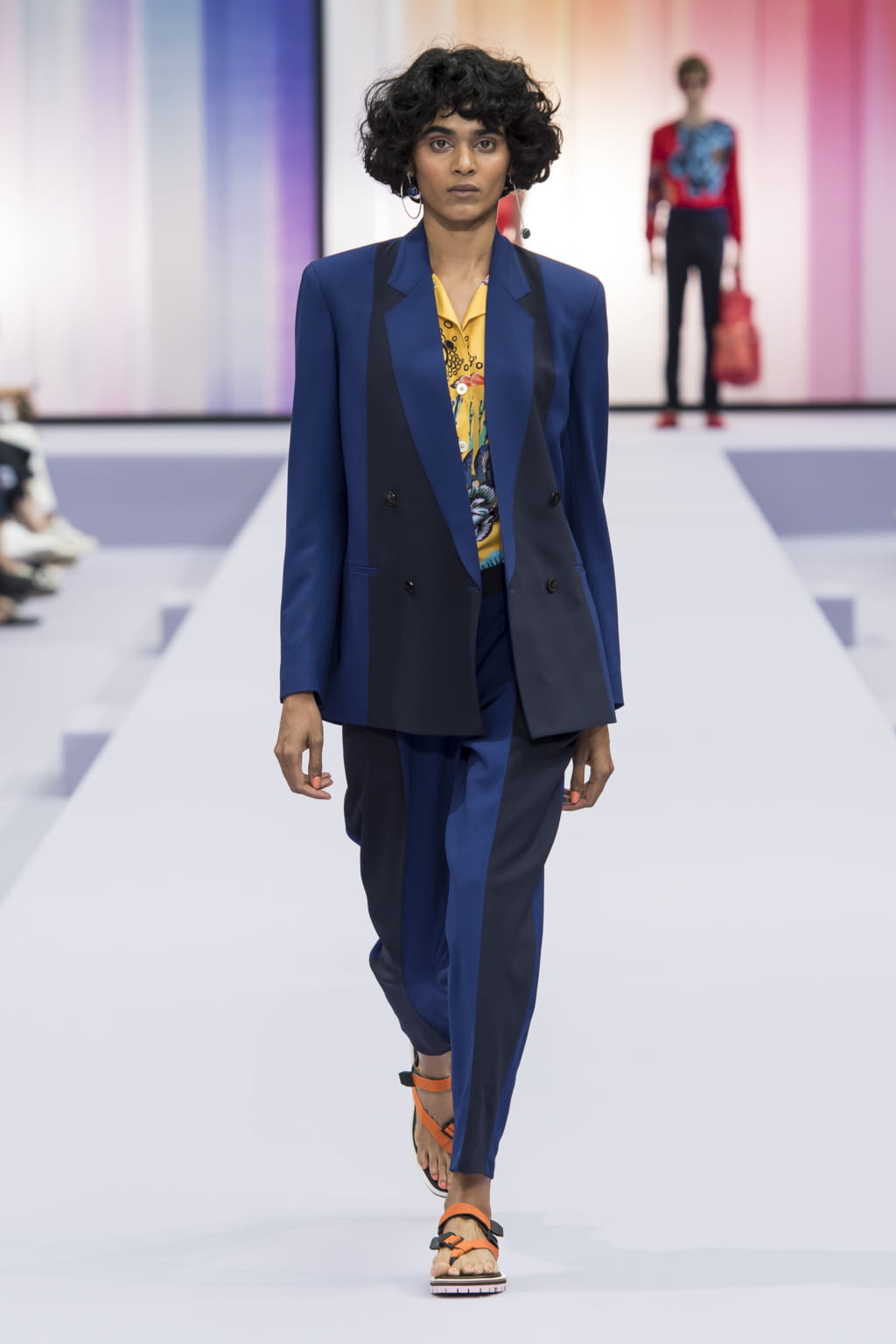 Fashion Week Paris Spring/Summer 2018 look 27 from the Paul Smith collection 男装
