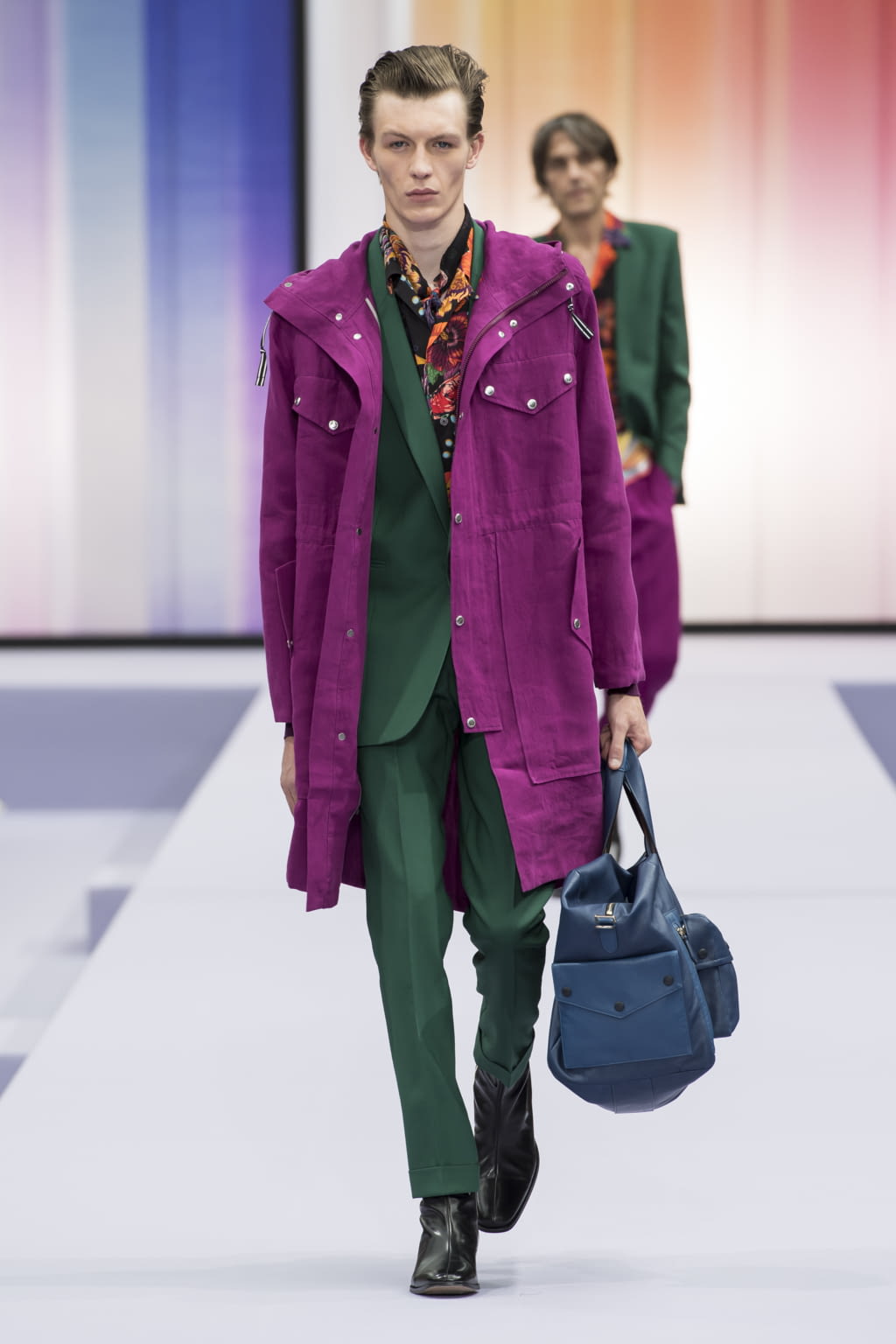 Fashion Week Paris Spring/Summer 2018 look 33 from the Paul Smith collection 男装