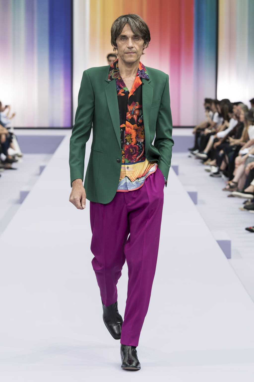 Fashion Week Paris Spring/Summer 2018 look 34 from the Paul Smith collection 男装