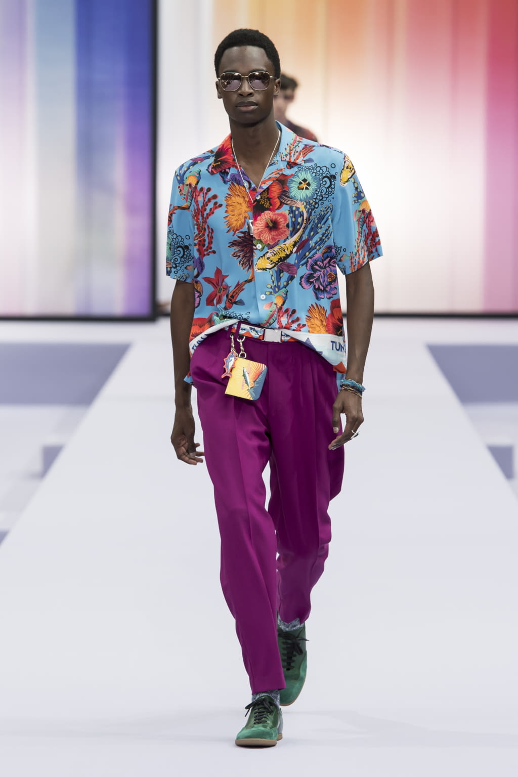 Fashion Week Paris Spring/Summer 2018 look 38 from the Paul Smith collection 男装
