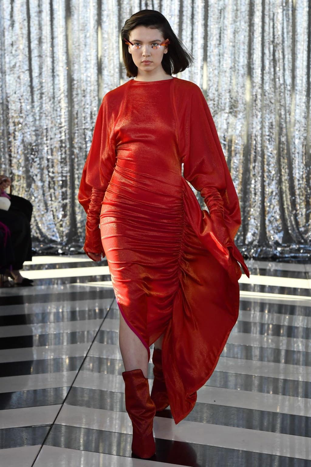 Fashion Week London Fall/Winter 2020 look 1 de la collection Paula Knorr womenswear