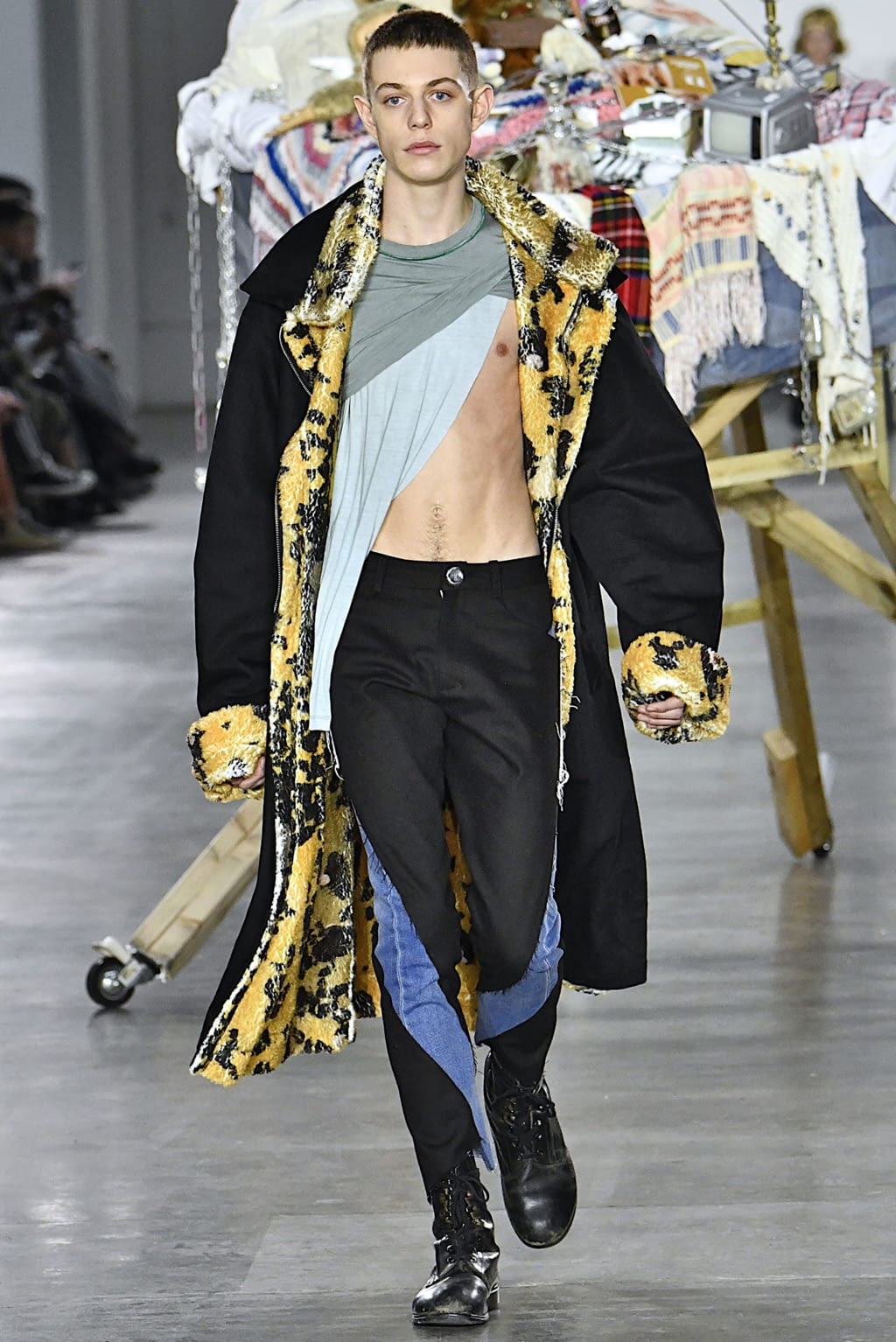 Fashion Week London Fall/Winter 2019 look 13 from the Per Götesson collection menswear