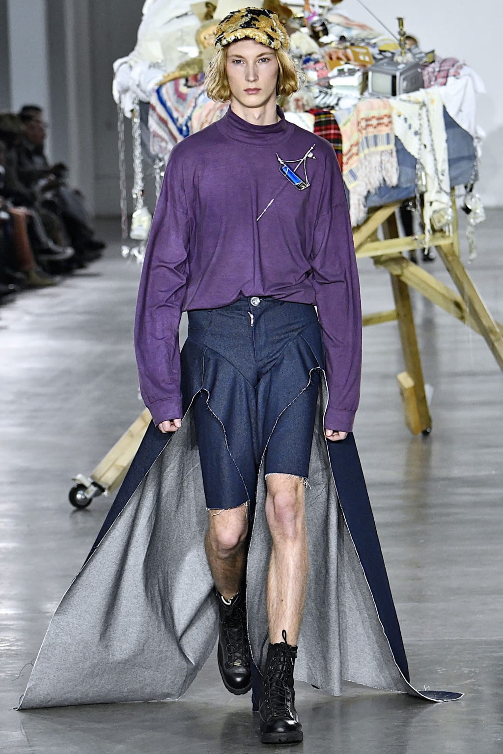 Fashion Week London Fall/Winter 2019 look 14 from the Per Götesson collection menswear