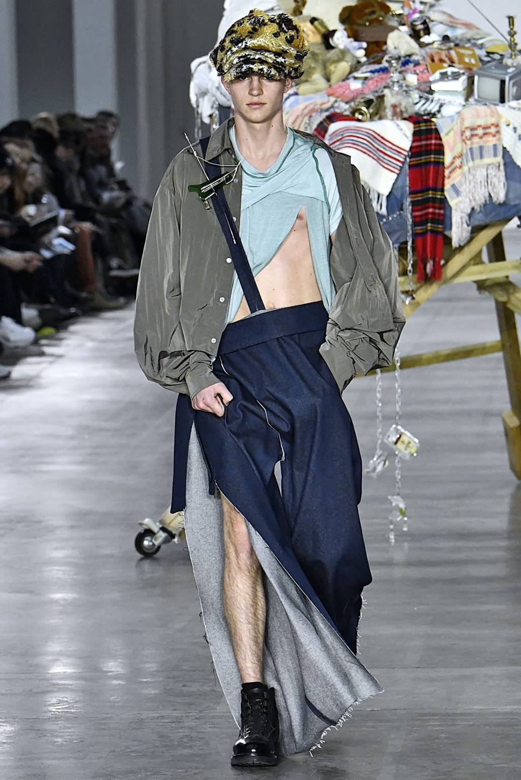 Fashion Week London Fall/Winter 2019 look 16 from the Per Götesson collection 男装