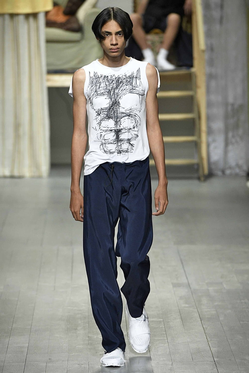Fashion Week London Spring/Summer 2019 look 13 from the Per Götesson collection menswear
