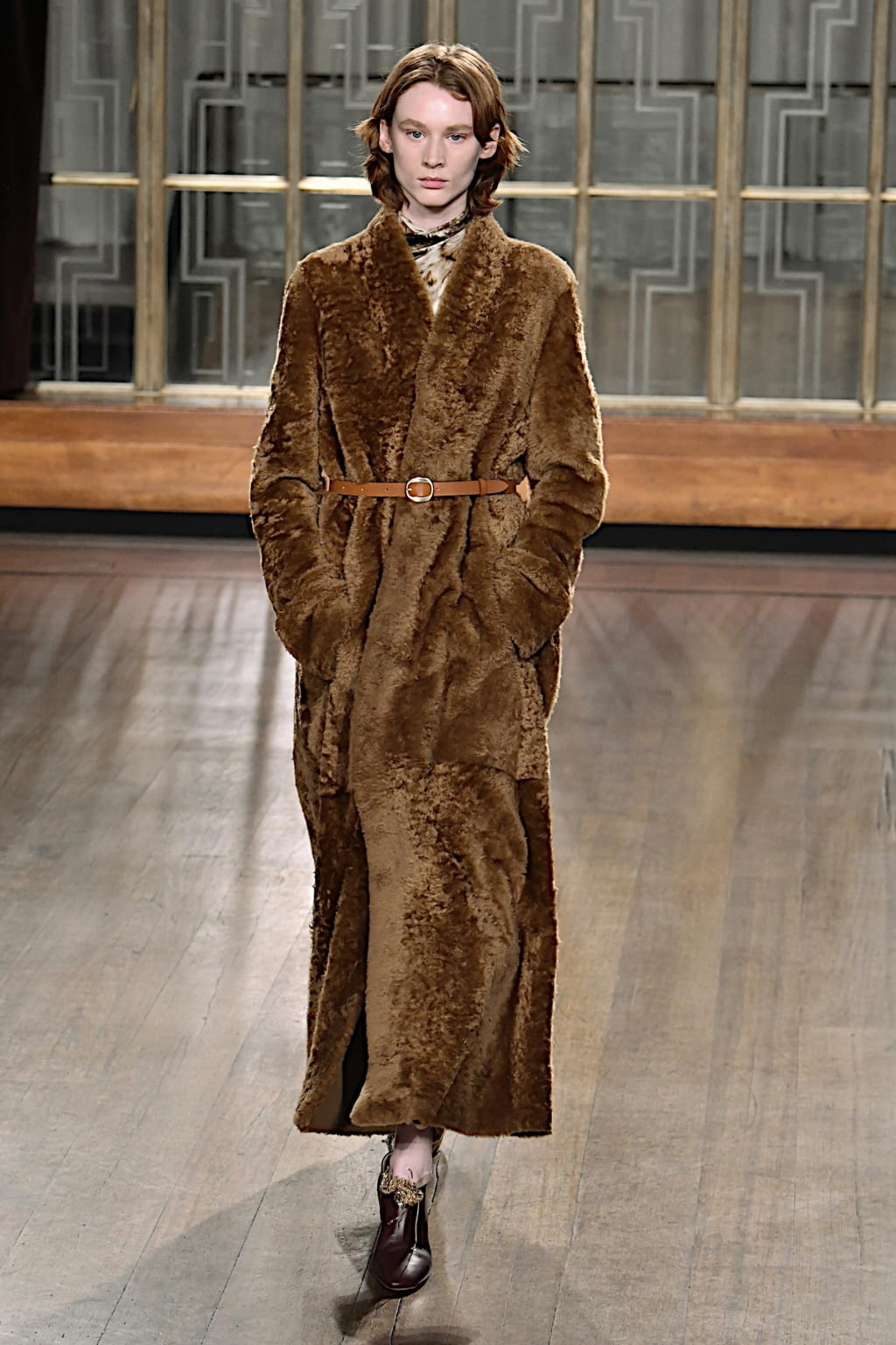 Fashion Week London Fall/Winter 2020 look 6 from the Petar Petrov collection womenswear
