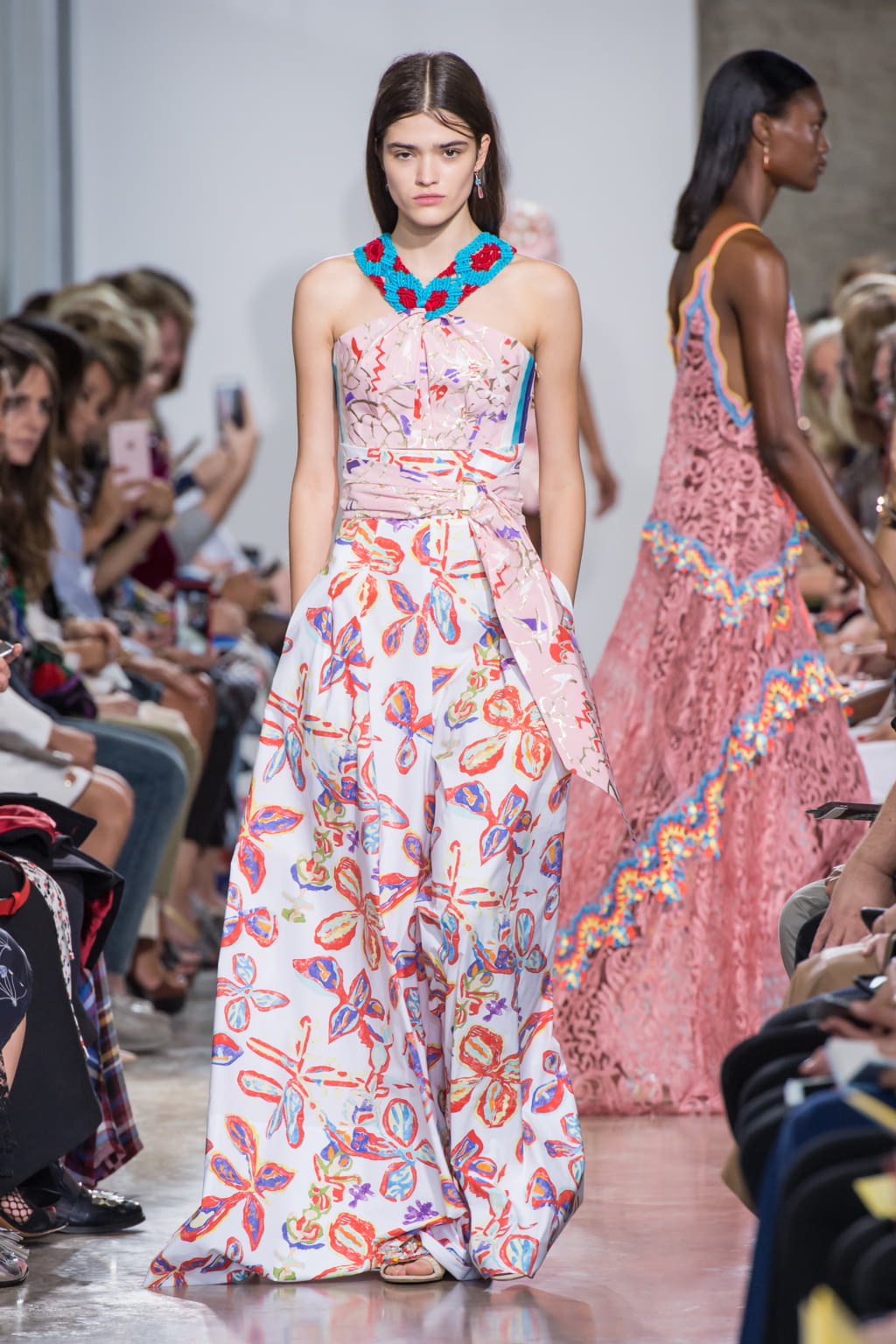 Fashion Week London Spring/Summer 2017 look 11 from the Peter Pilotto collection womenswear