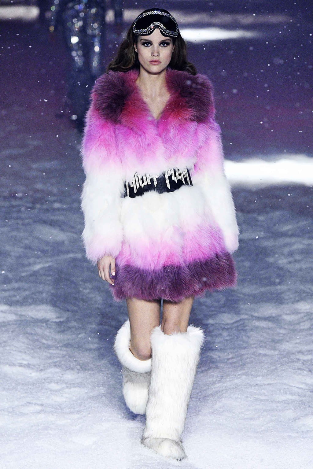 Fashion Week New York Fall/Winter 2018 look 11 from the Philipp Plein collection womenswear