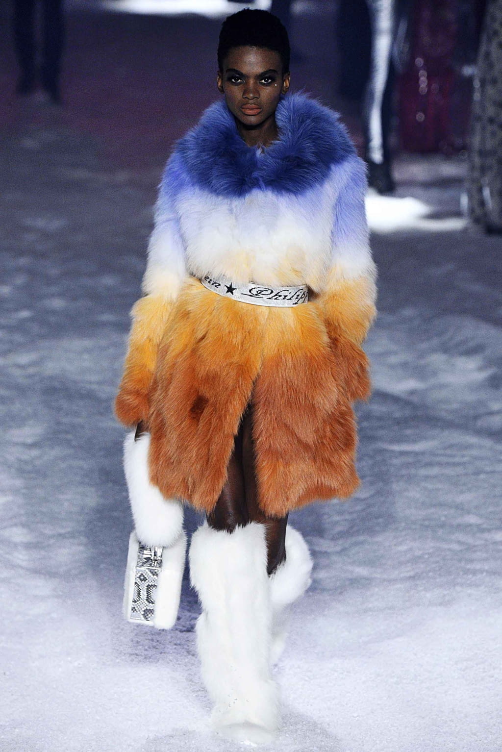 Fashion Week New York Fall/Winter 2018 look 55 from the Philipp Plein collection 女装