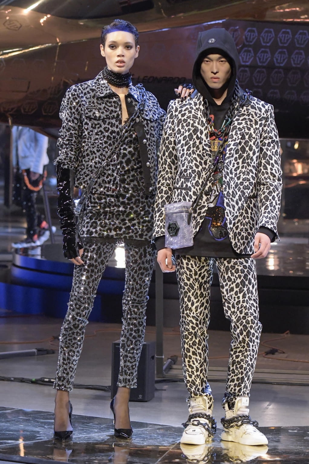 Fashion Week Milan Fall/Winter 2020 look 93 from the Philipp Plein collection 女装