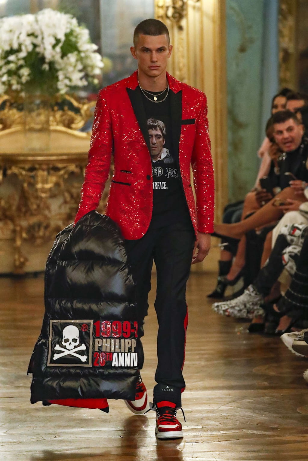 Fashion Week Milan Fall/Winter 2019 look 7 from the Philipp Plein collection menswear