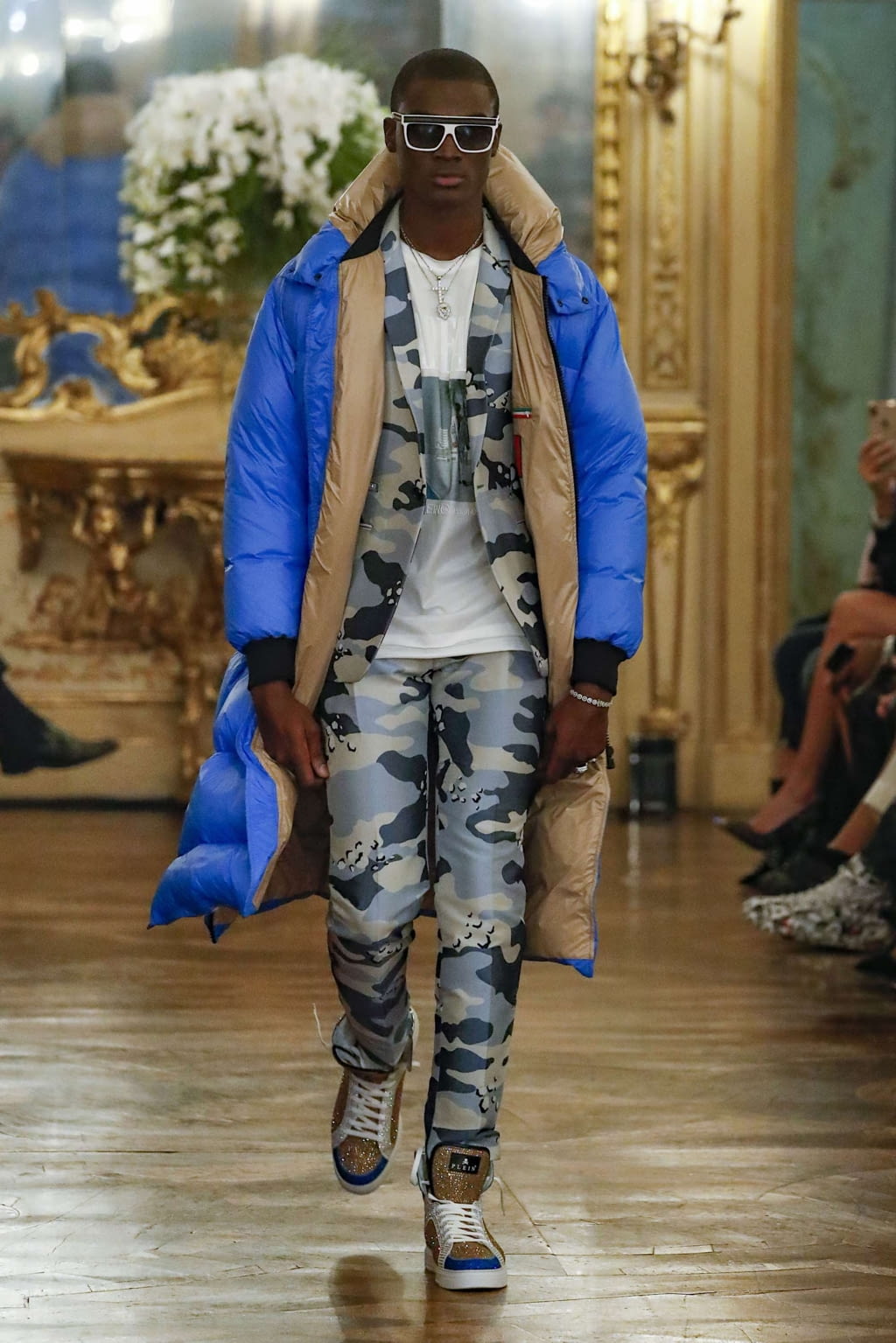 Fashion Week Milan Fall/Winter 2019 look 22 from the Philipp Plein collection menswear