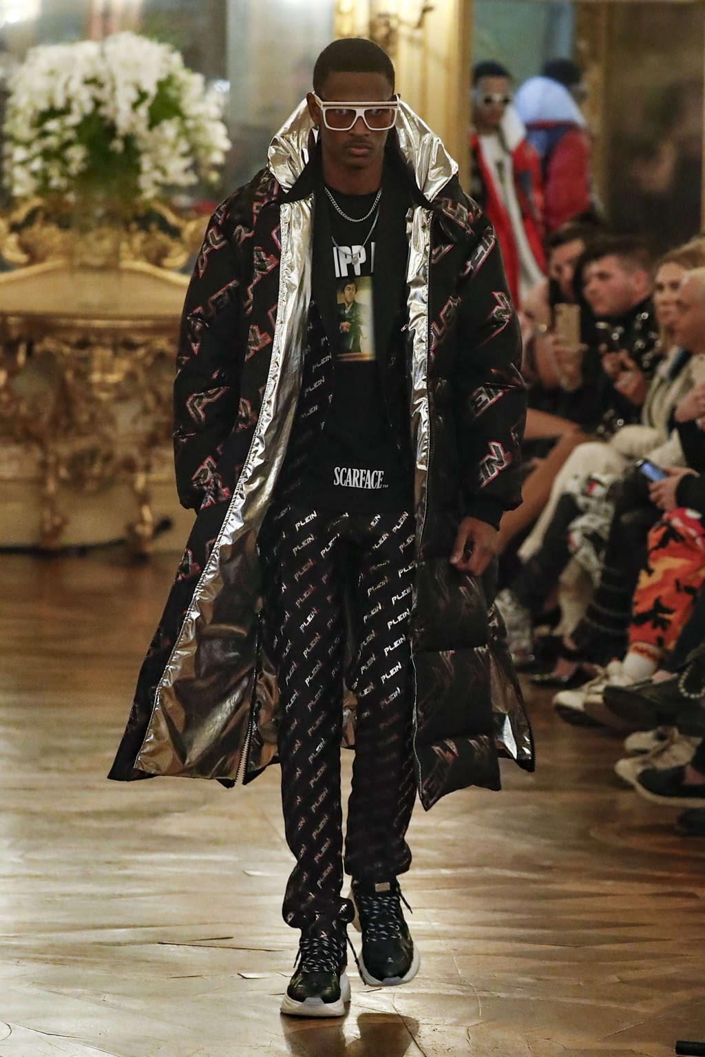 Fashion Week Milan Fall/Winter 2019 look 30 from the Philipp Plein collection menswear