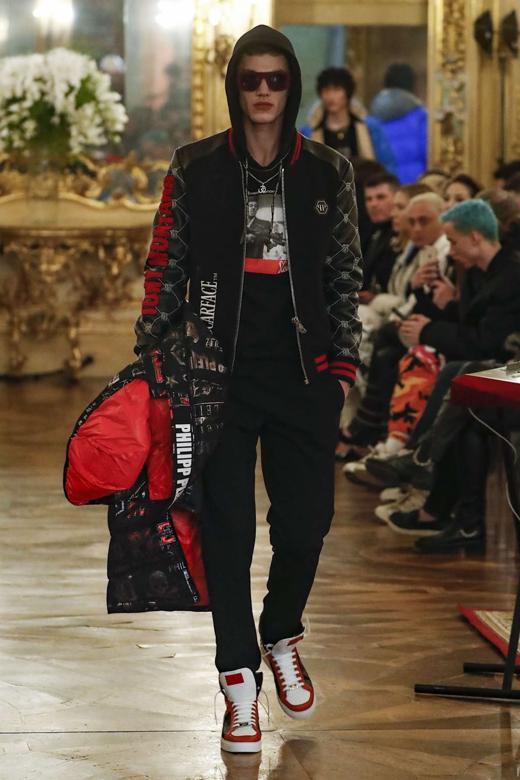 Fashion Week Milan Fall/Winter 2019 look 32 from the Philipp Plein collection menswear