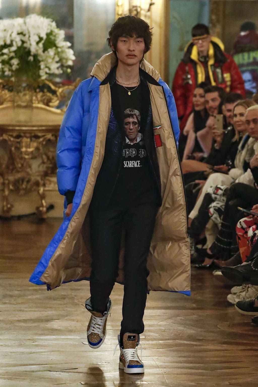 Fashion Week Milan Fall/Winter 2019 look 33 from the Philipp Plein collection 男装