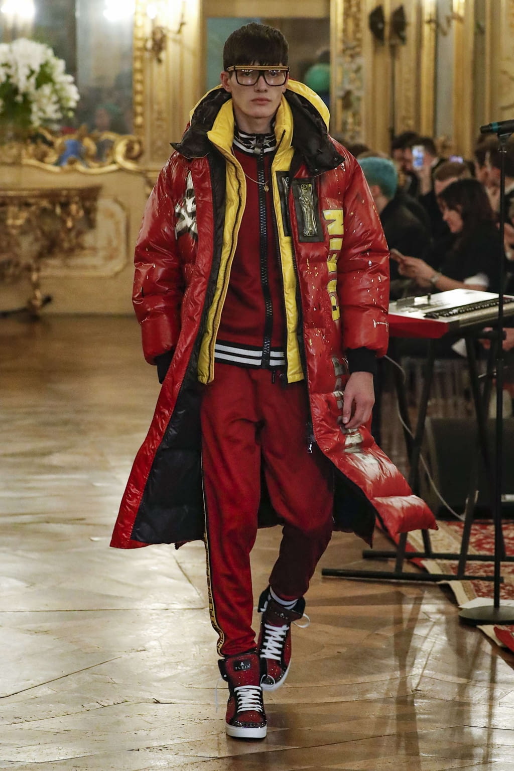 Fashion Week Milan Fall/Winter 2019 look 34 from the Philipp Plein collection menswear