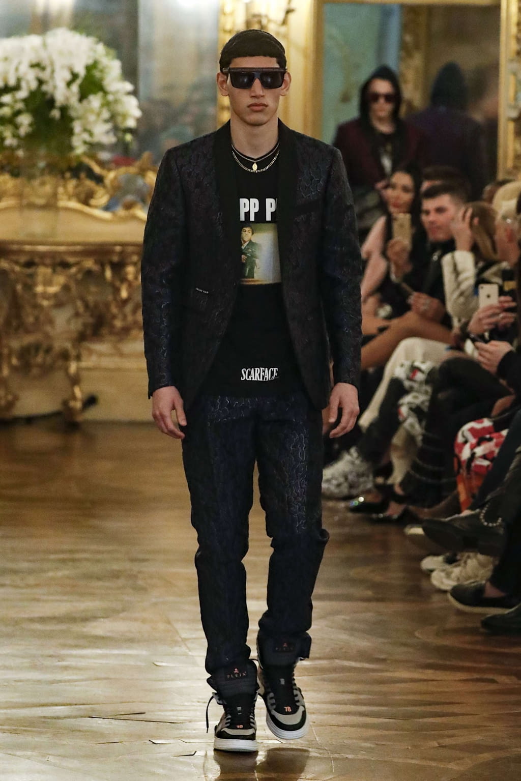 Fashion Week Milan Fall/Winter 2019 look 41 from the Philipp Plein collection menswear