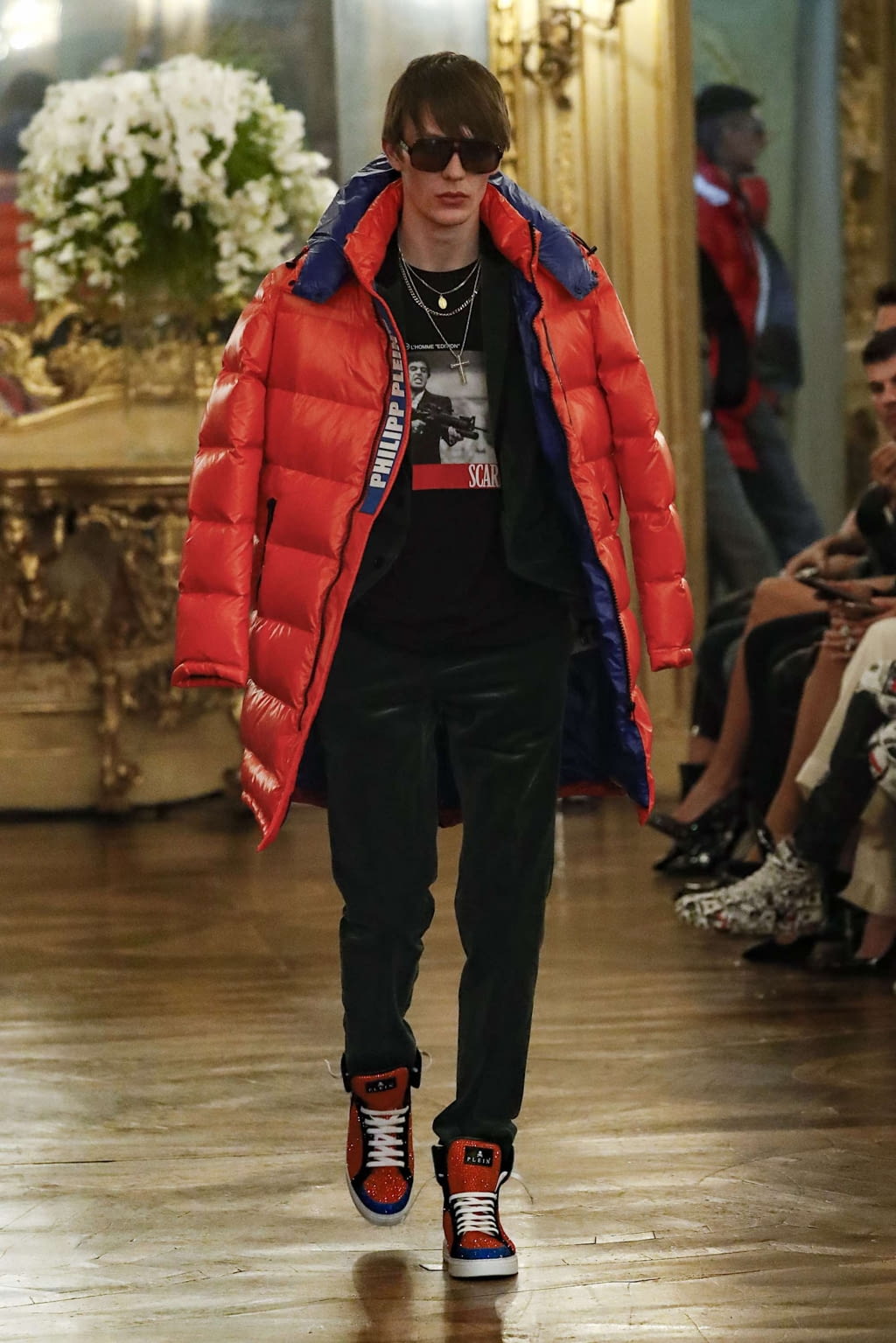 Fashion Week Milan Fall/Winter 2019 look 57 from the Philipp Plein collection menswear