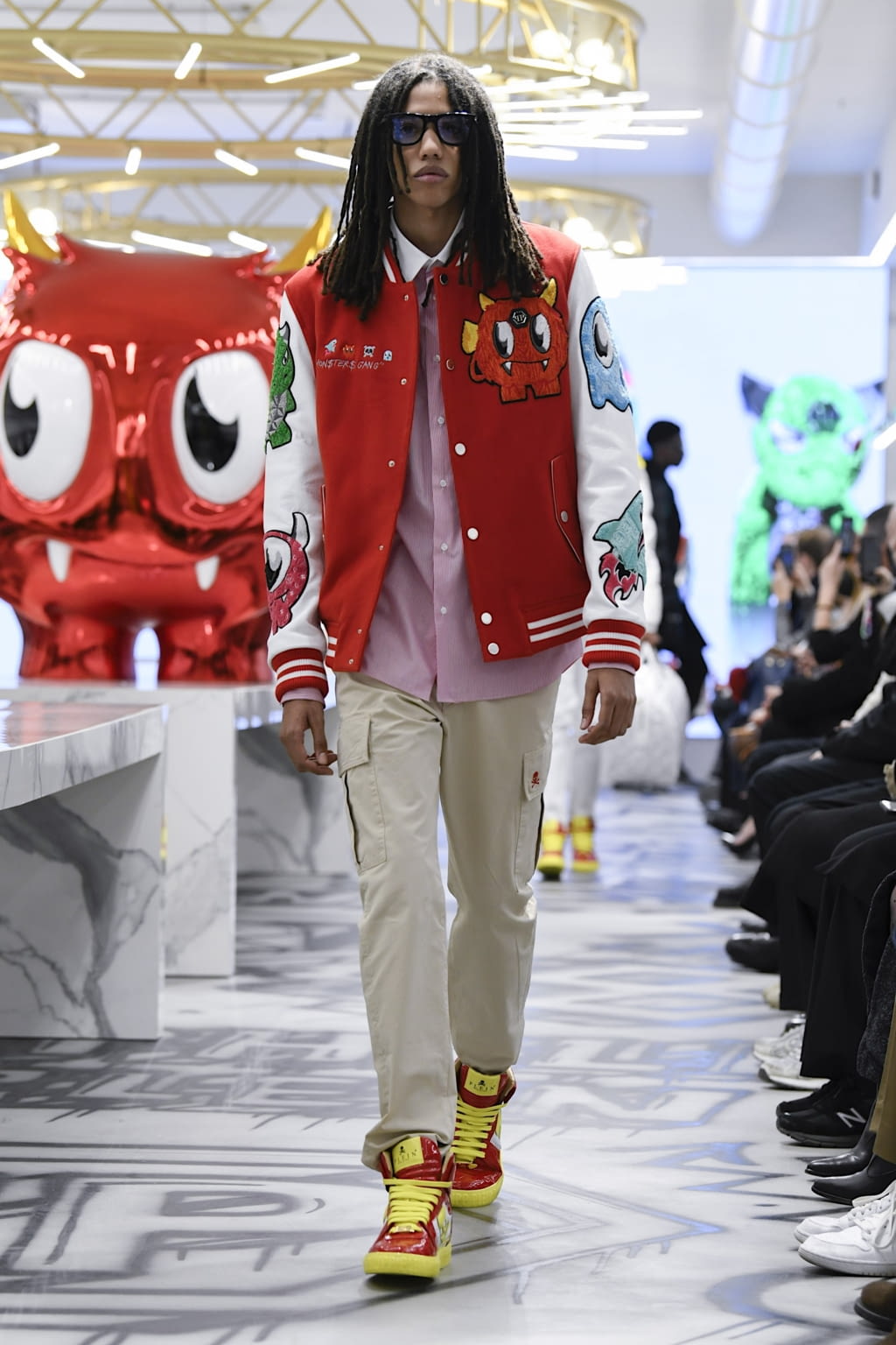Fashion Week Milan Fall/Winter 2022 look 9 from the Philipp Plein collection 男装
