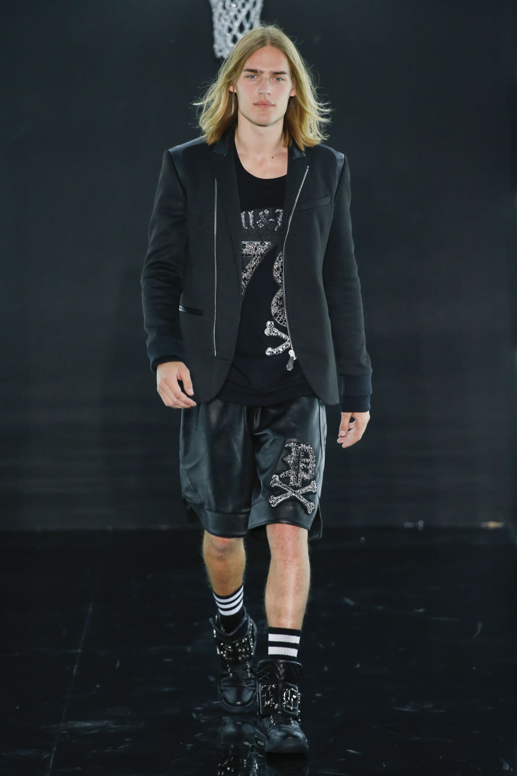 Fashion Week Milan Spring/Summer 2017 look 14 from the Philipp Plein collection menswear