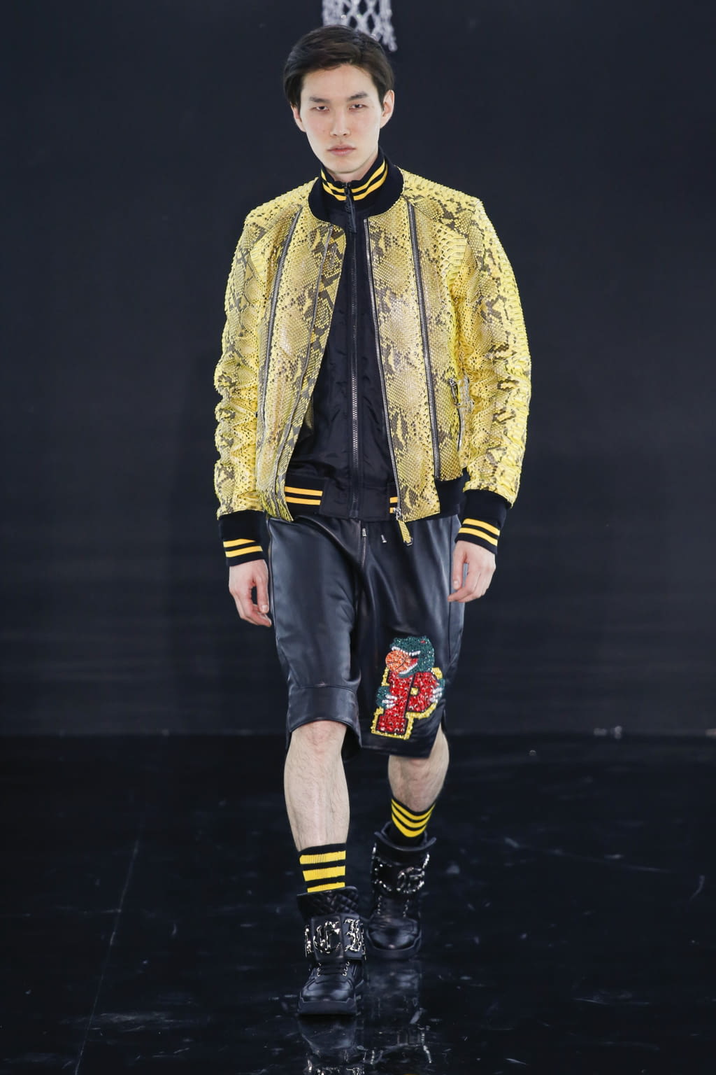 Fashion Week Milan Spring/Summer 2017 look 27 from the Philipp Plein collection 男装