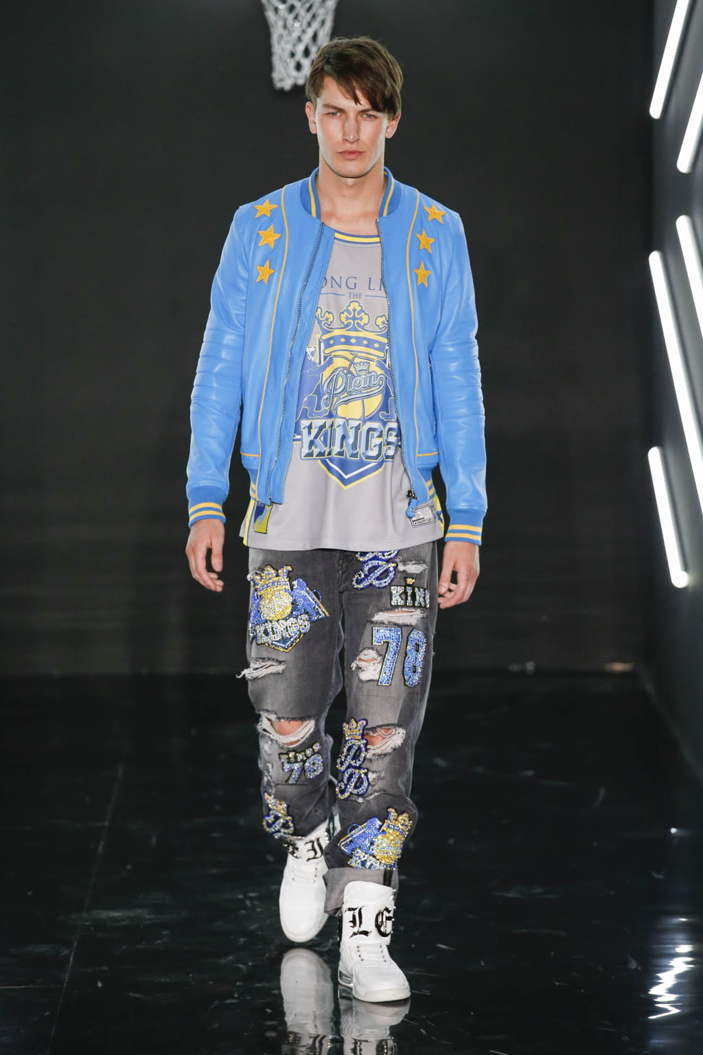 Fashion Week Milan Spring/Summer 2017 look 29 from the Philipp Plein collection menswear