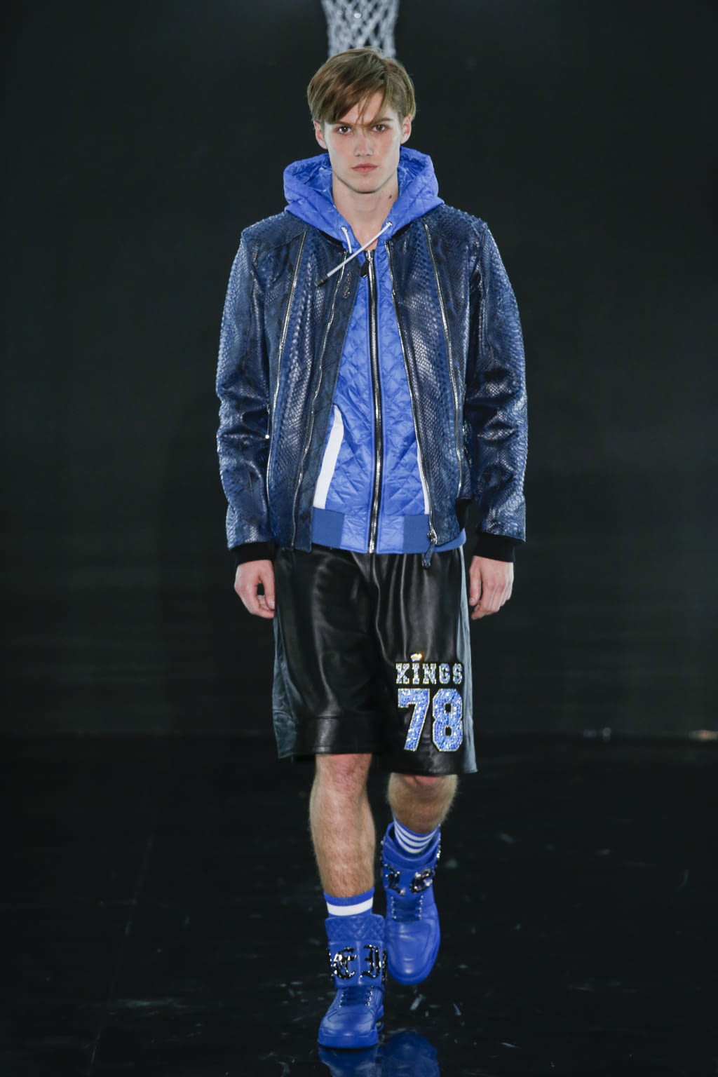 Fashion Week Milan Spring/Summer 2017 look 34 from the Philipp Plein collection 男装