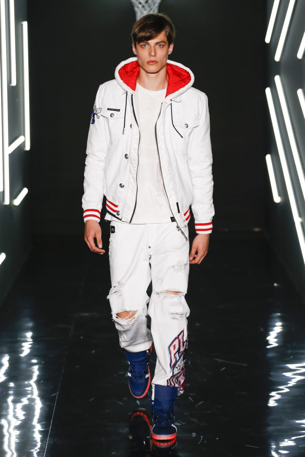 Fashion Week Milan Spring/Summer 2017 look 35 from the Philipp Plein collection 男装
