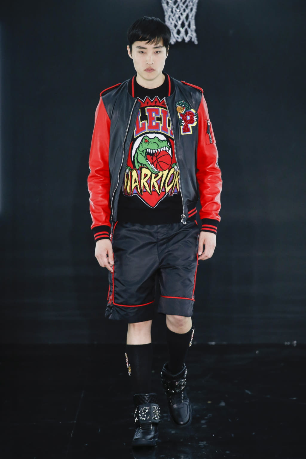 Fashion Week Milan Spring/Summer 2017 look 39 from the Philipp Plein collection 男装