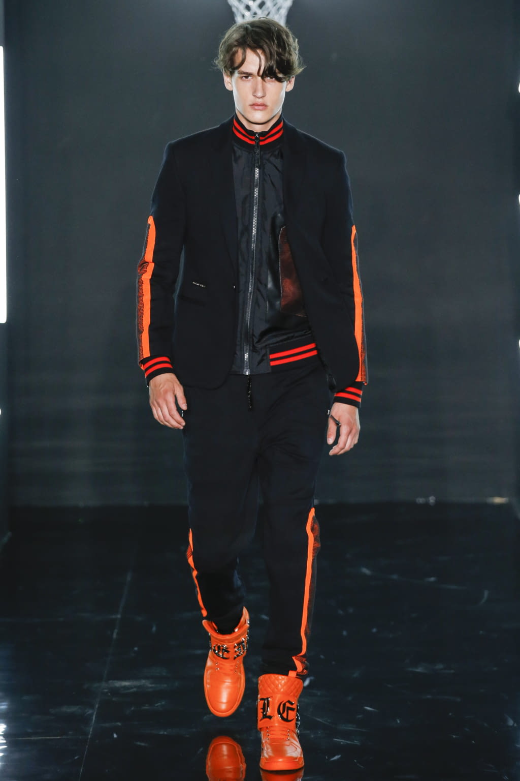 Fashion Week Milan Spring/Summer 2017 look 4 from the Philipp Plein collection 男装