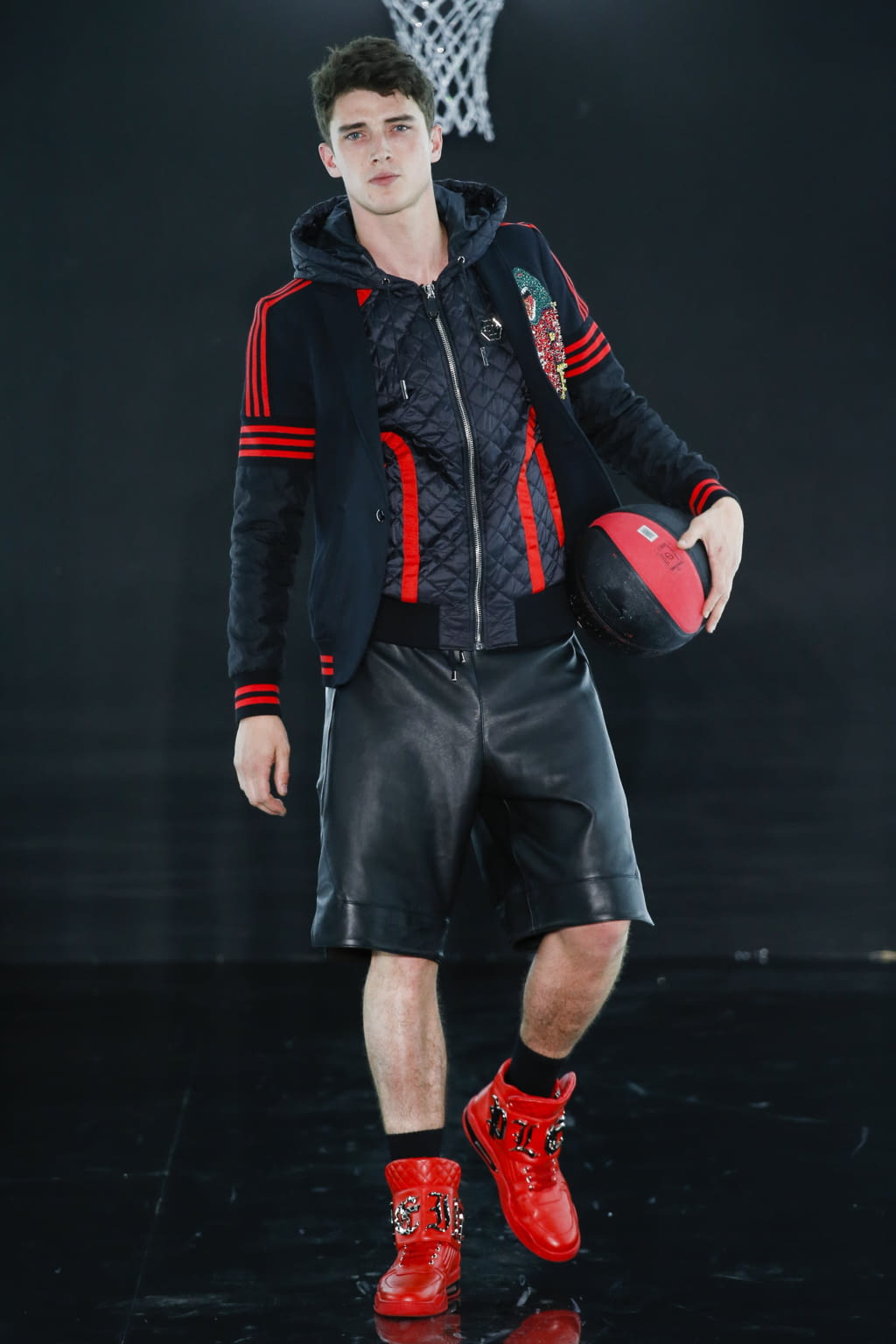 Fashion Week Milan Spring/Summer 2017 look 40 from the Philipp Plein collection menswear