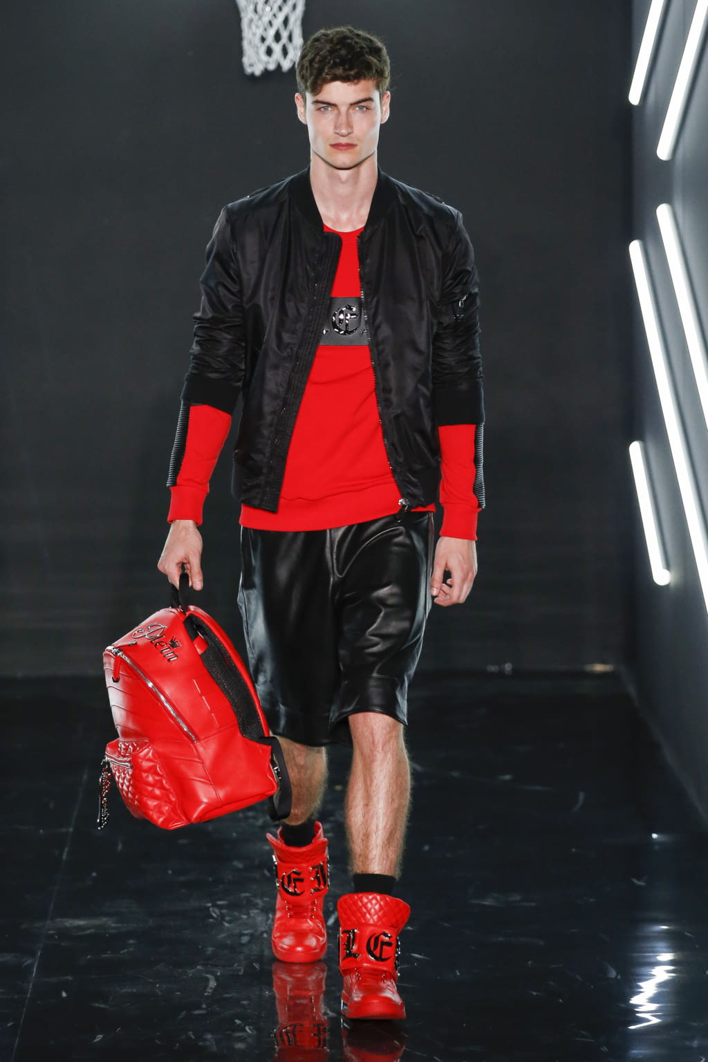 Fashion Week Milan Spring/Summer 2017 look 41 from the Philipp Plein collection menswear