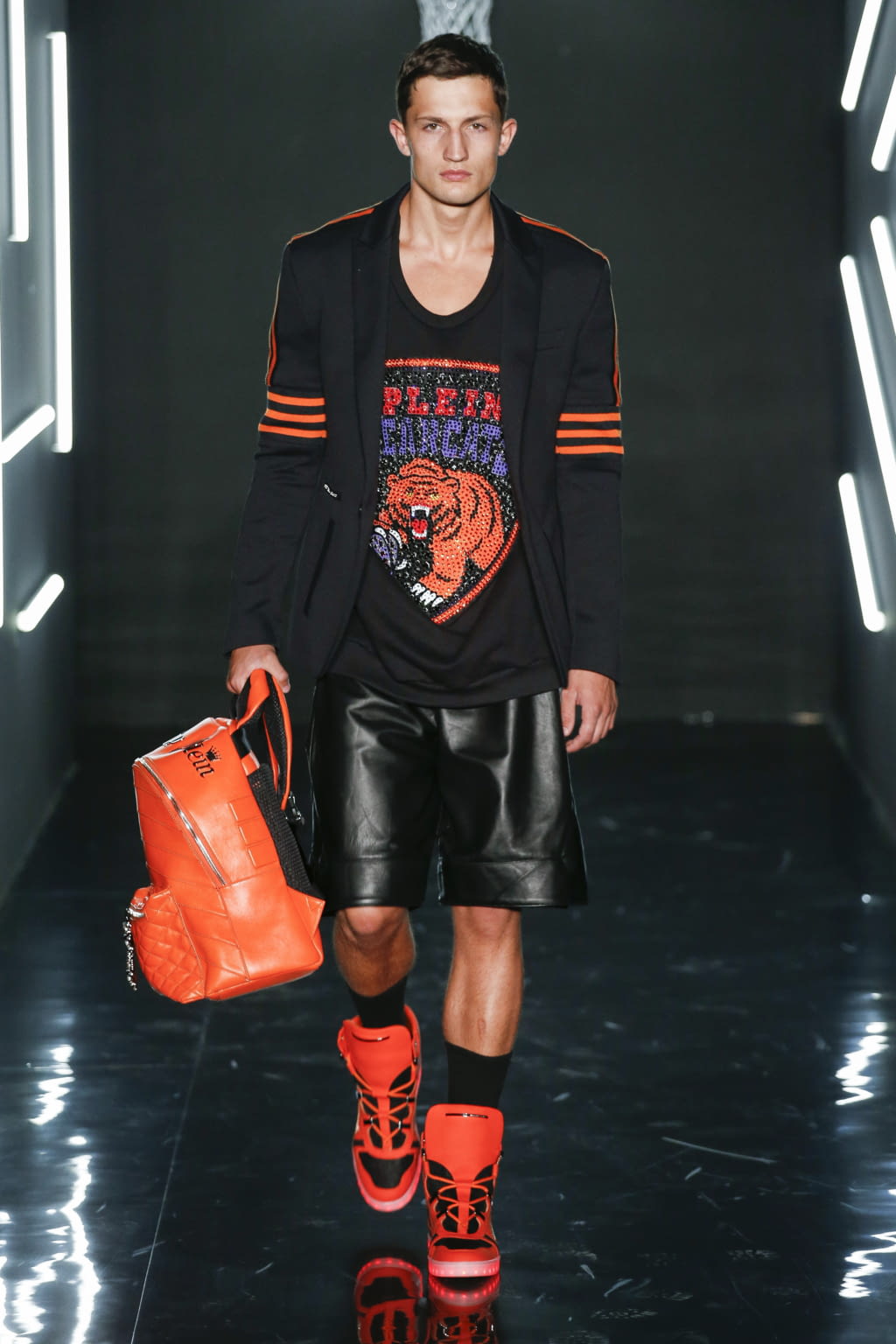 Fashion Week Milan Spring/Summer 2017 look 5 from the Philipp Plein collection 男装