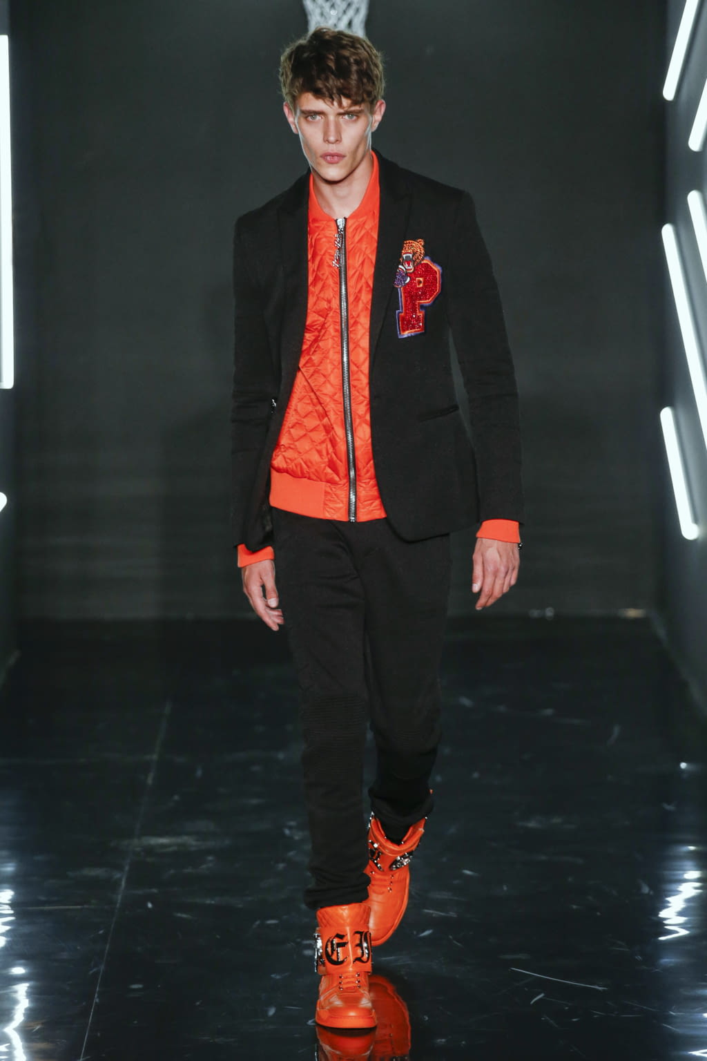 Fashion Week Milan Spring/Summer 2017 look 9 from the Philipp Plein collection 男装