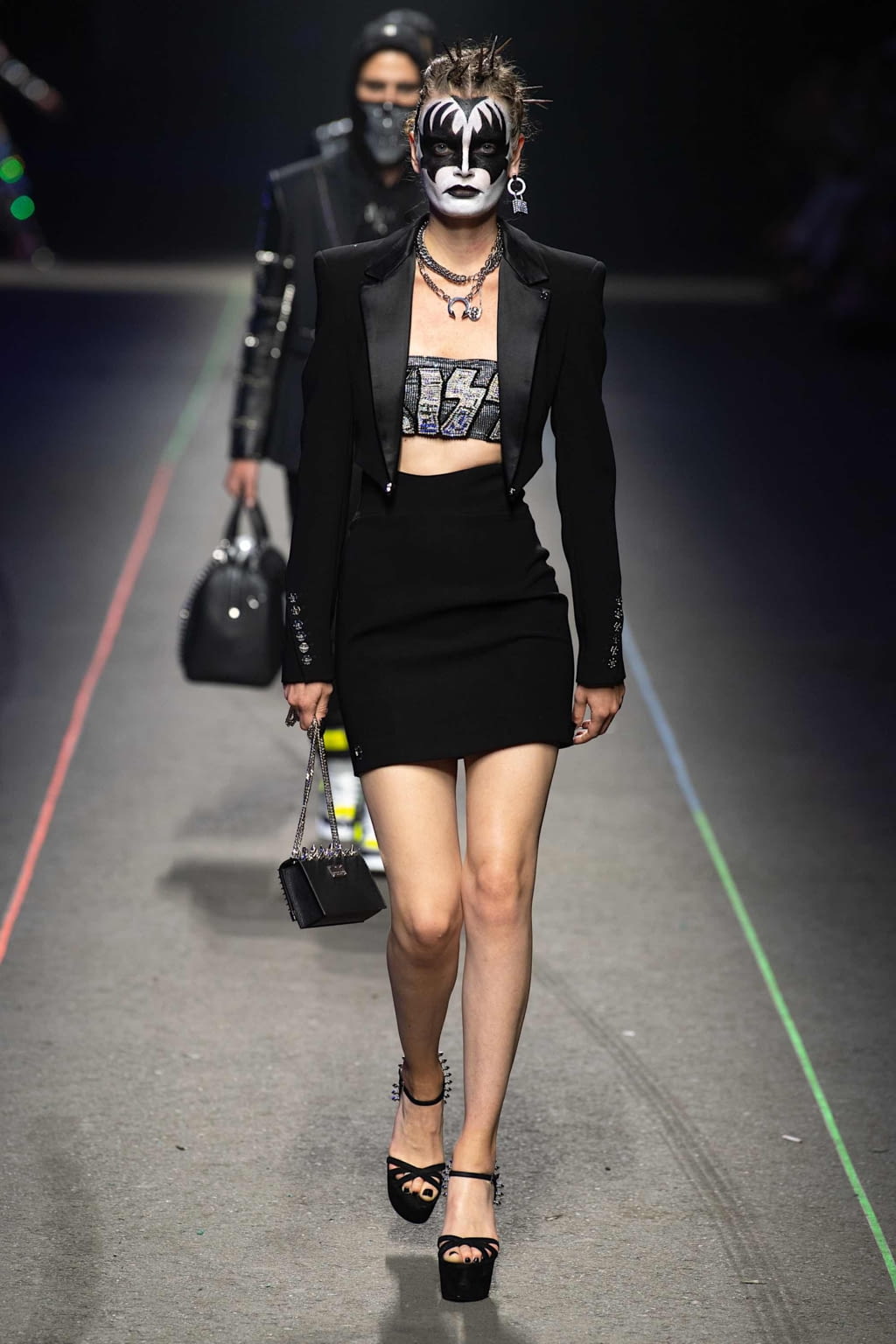 Fashion Week Milan Spring/Summer 2020 look 7 from the Philipp Plein collection 男装