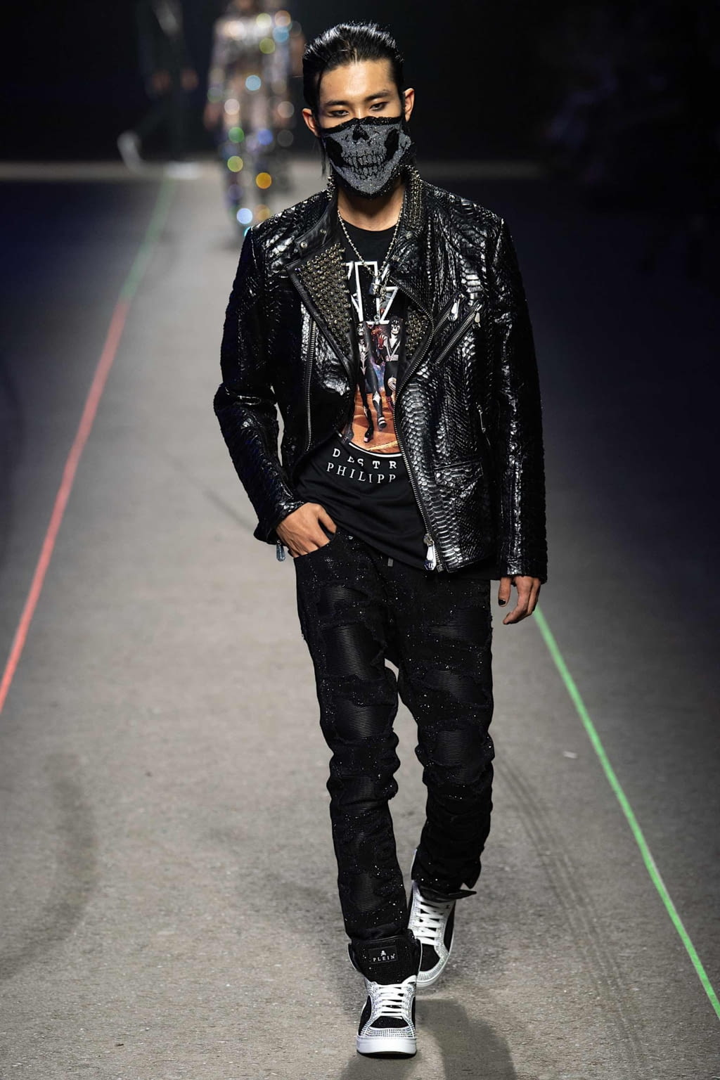 Fashion Week Milan Spring/Summer 2020 look 6 from the Philipp Plein collection 男装