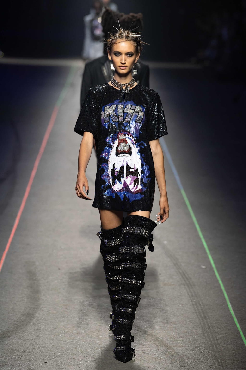 Fashion Week Milan Spring/Summer 2020 look 11 from the Philipp Plein collection menswear
