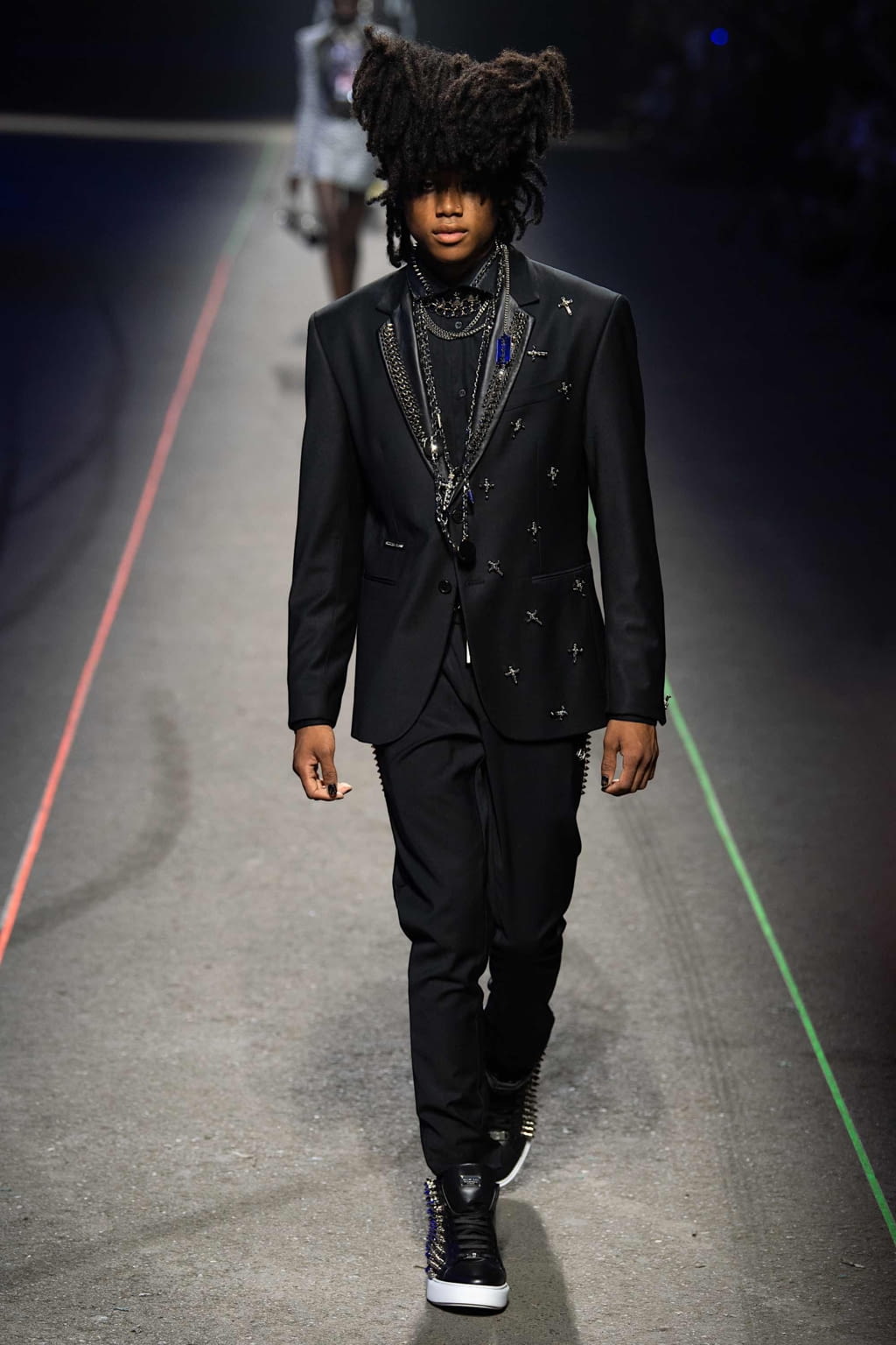 Fashion Week Milan Spring/Summer 2020 look 9 from the Philipp Plein collection 男装
