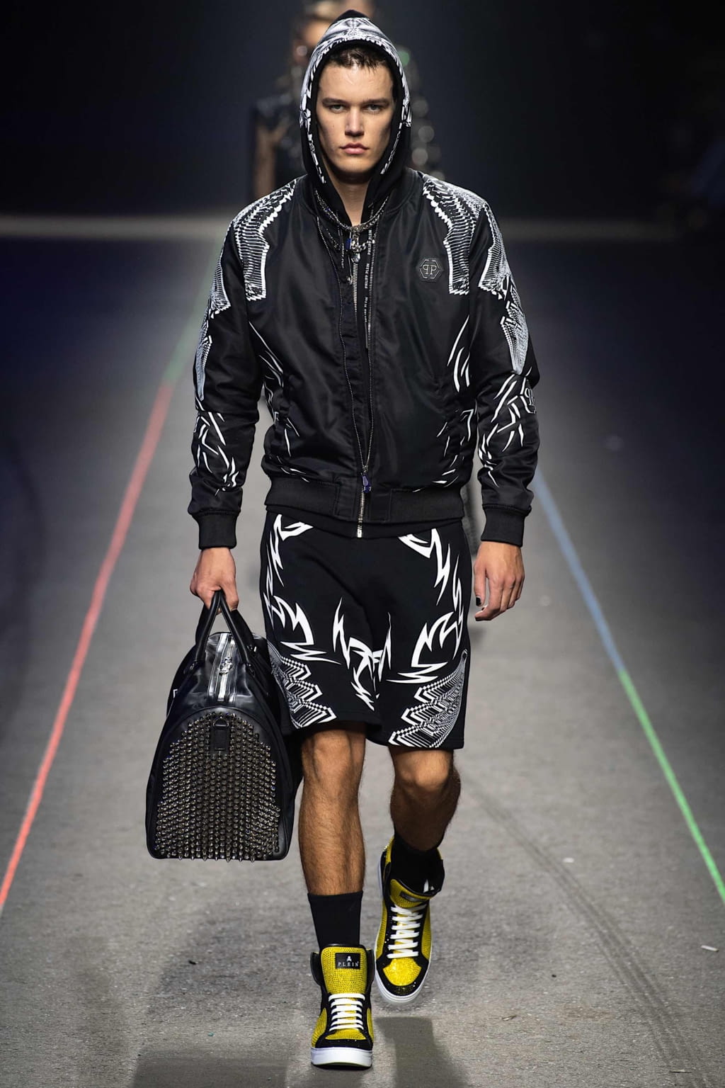 Fashion Week Milan Spring/Summer 2020 look 12 from the Philipp Plein collection menswear