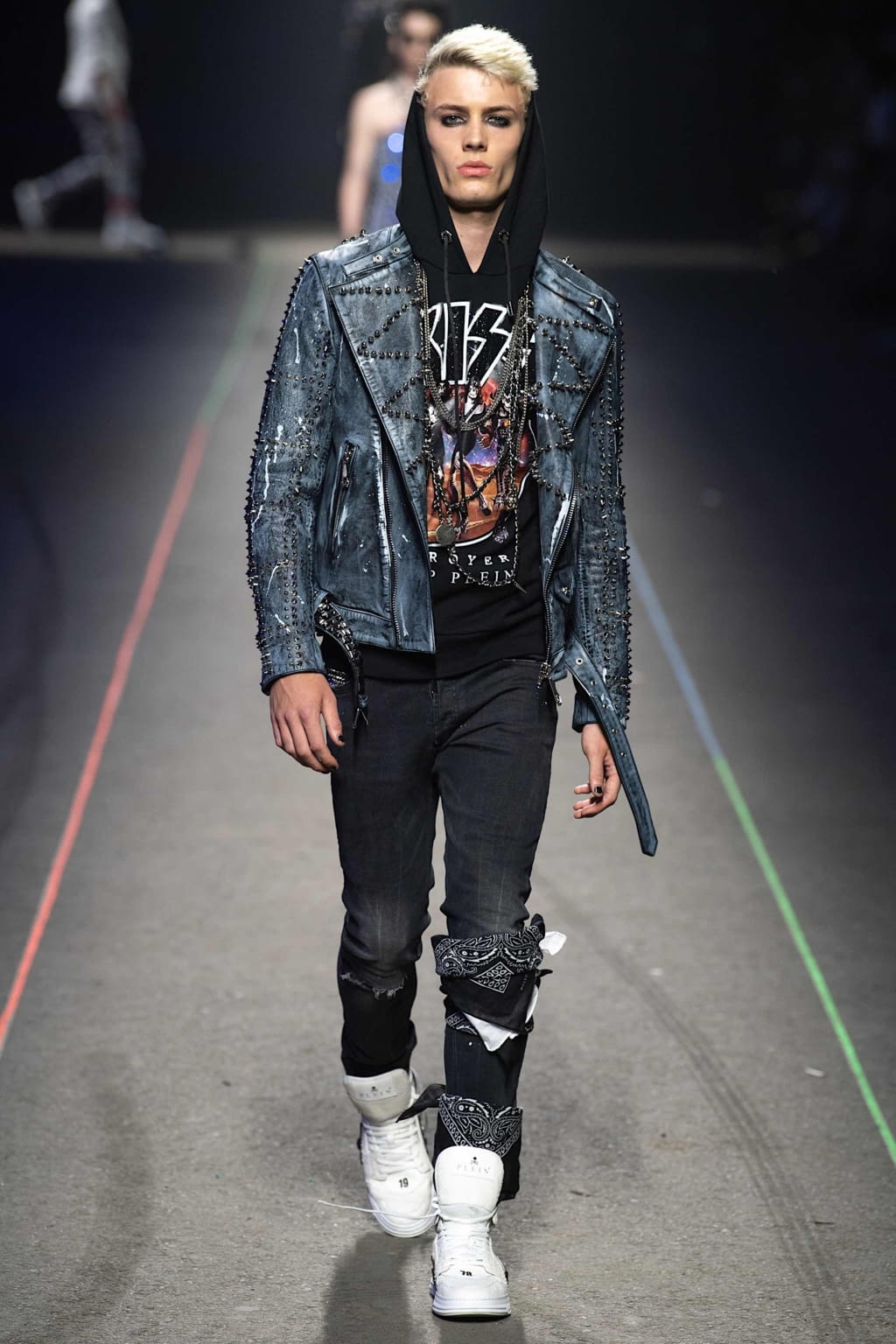 Fashion Week Milan Spring/Summer 2020 look 15 from the Philipp Plein collection 男装