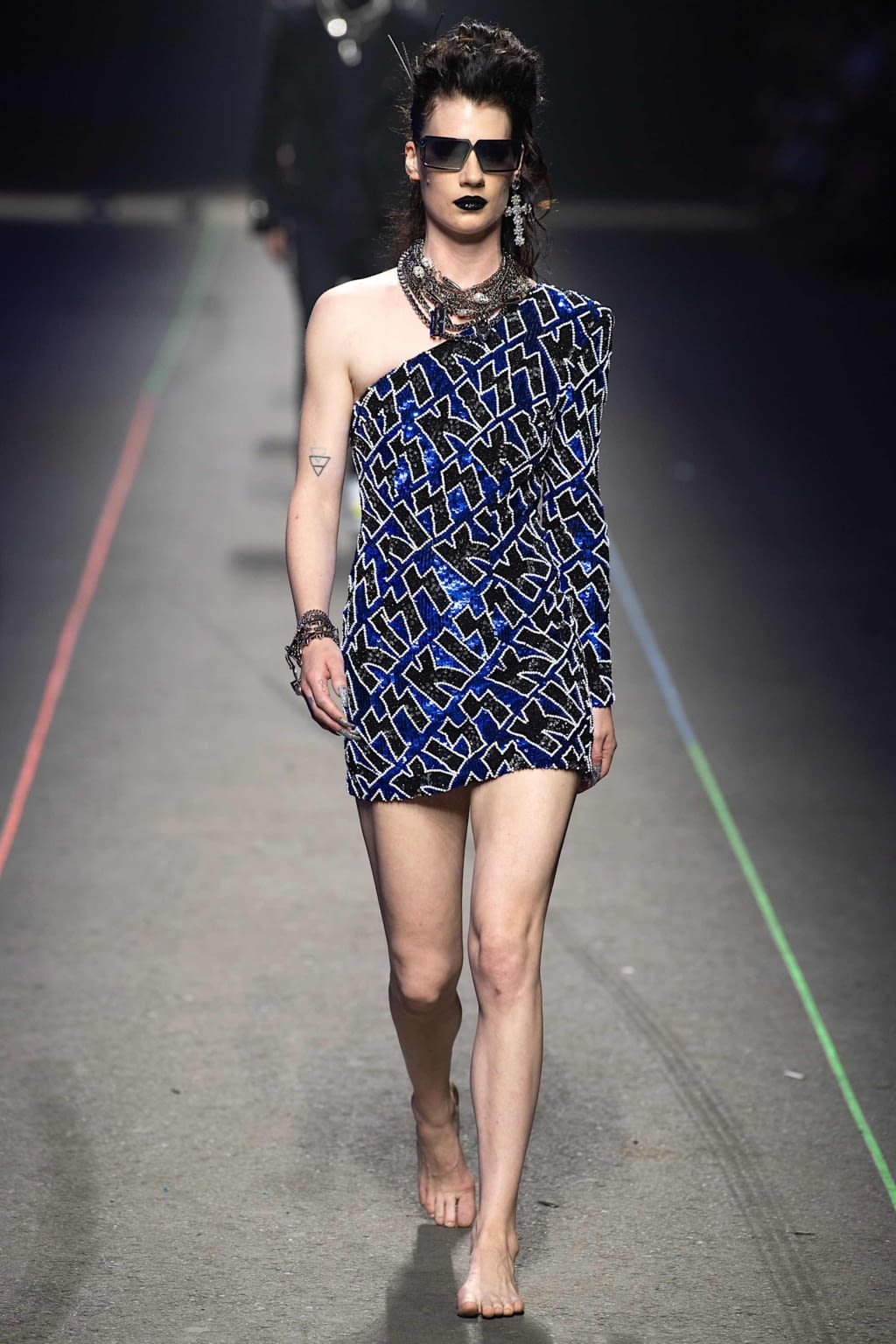 Fashion Week Milan Spring/Summer 2020 look 17 de la collection Philipp Plein menswear